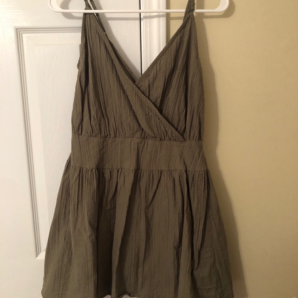 Sage green dress